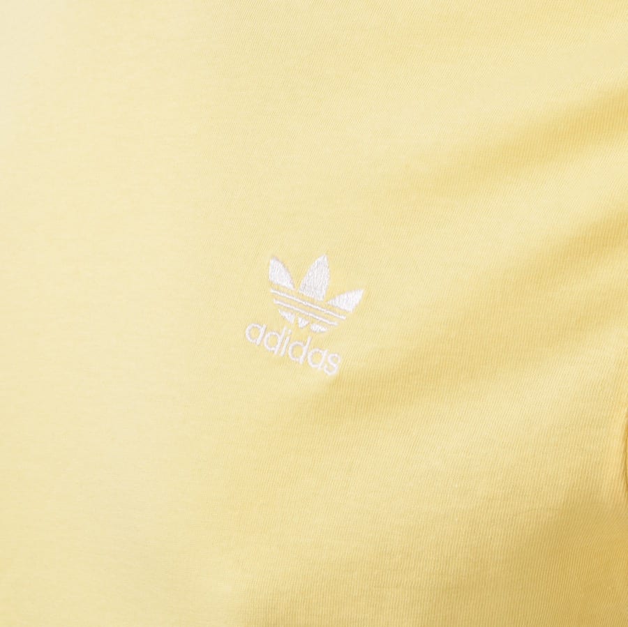 Alternative Image for Productadidas Originals Essential T Shirt Yellow3